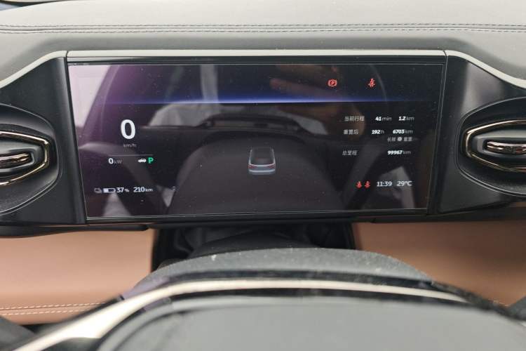 Used Nio ES8 2020 580 km Range Signature Edition Six-Seater Version Instrument Cluster