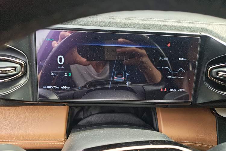 Used Nio ES8 2020 580 km Range Six-Seater Version Instrument Cluster