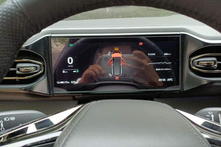 Used Nio ES8 2020 580 km Range Signature Edition Six-Seater Version Instrument Cluster