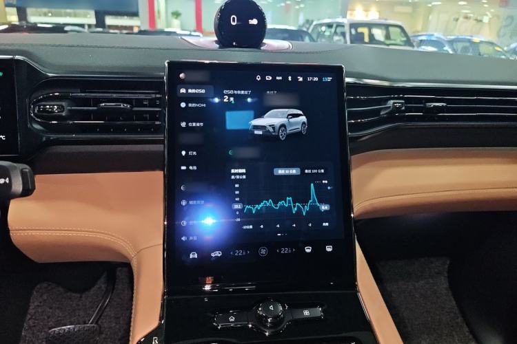 Used Nio ES8 2020 415 km Range 7-Seater Version Audio And AC Panel