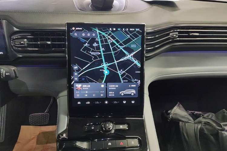 Used Nio ES8 2020 415 KM Signature Edition 7-Seater Version Audio And AC Panel