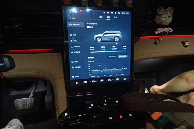 Used Nio ES8 2020 415 km Range 6-Seater Version Audio And AC Panel