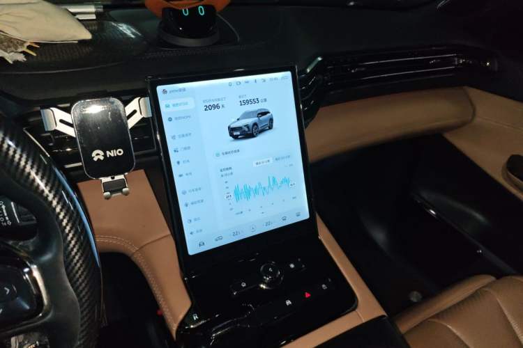 Used Nio ES8 2020 415 km Range 6-Seater Version Audio And AC Panel