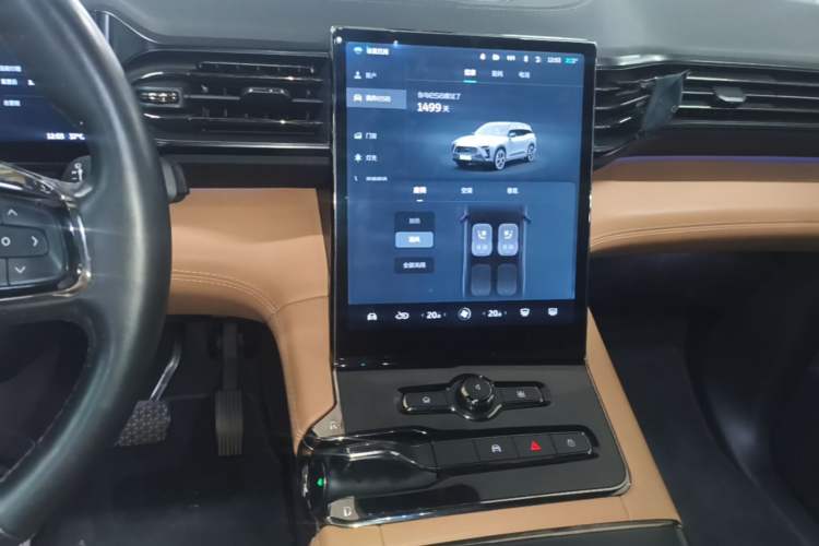 Used Nio ES8 2020 580 km Range Six-Seater Version Audio And AC Panel