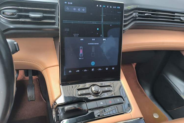 Used Nio ES8 2020 580 km Range Six-Seater Version Audio And AC Panel