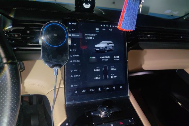 Used Nio ES8 2020 415 km Range 7-Seater Version Audio And AC Panel