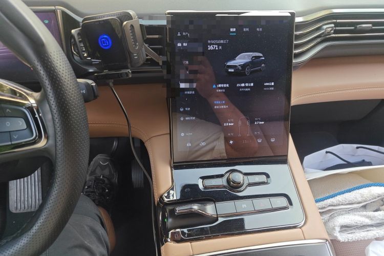 Used Nio ES8 2020 415 km Signature Edition 6-Seater Version Audio And AC Panel