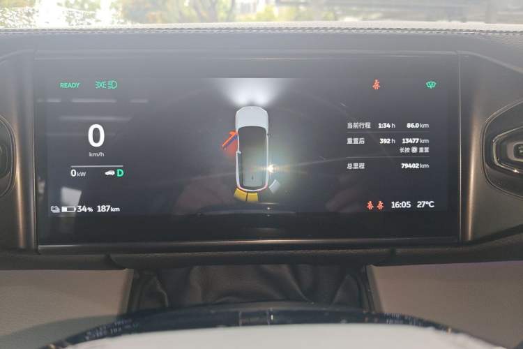 Used Nio ES8 2020 580 km Range Six-Seater Version Instrument Cluster