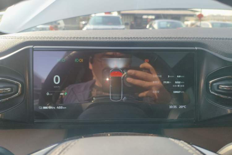 Used Nio ES8 2020 580 km Range Six-Seater Version Instrument Cluster