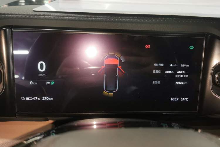 Used Nio ES8 2020 580 km Range Six-Seater Version Instrument Cluster