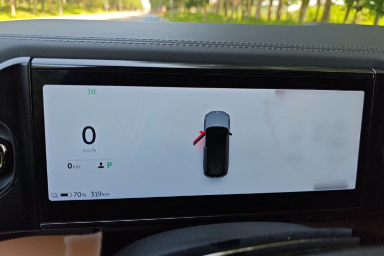 Used Nio ES8 2020 450KM Signature Edition Six-Seater Version Instrument Cluster
