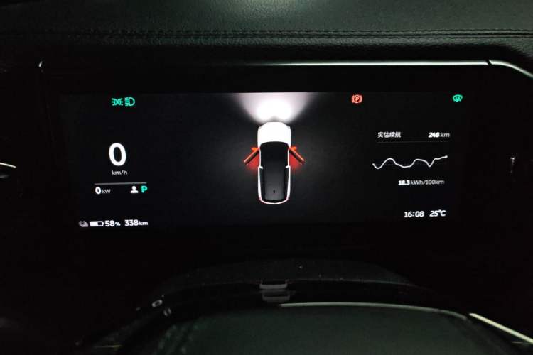 Used Nio ES8 2020 415 km Range 6-Seater Version Instrument Cluster