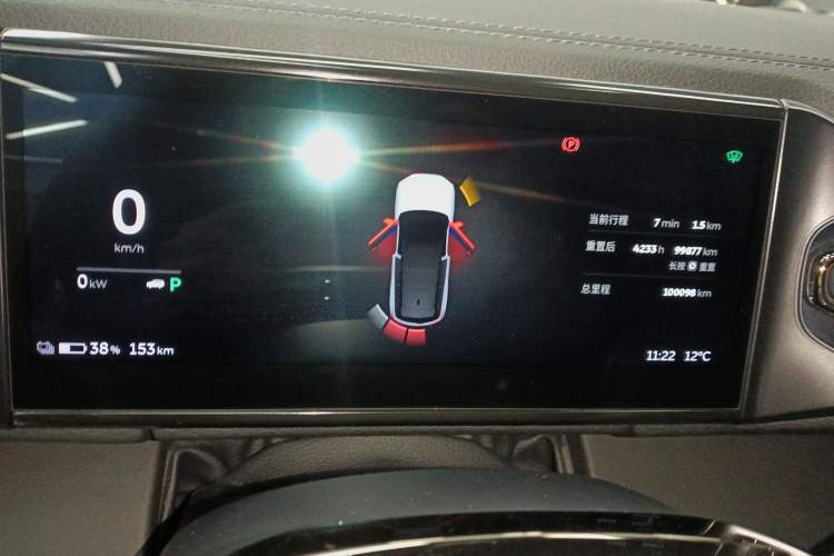 Used Nio ES8 2020 415 km Range 7-Seater Version Instrument Cluster
