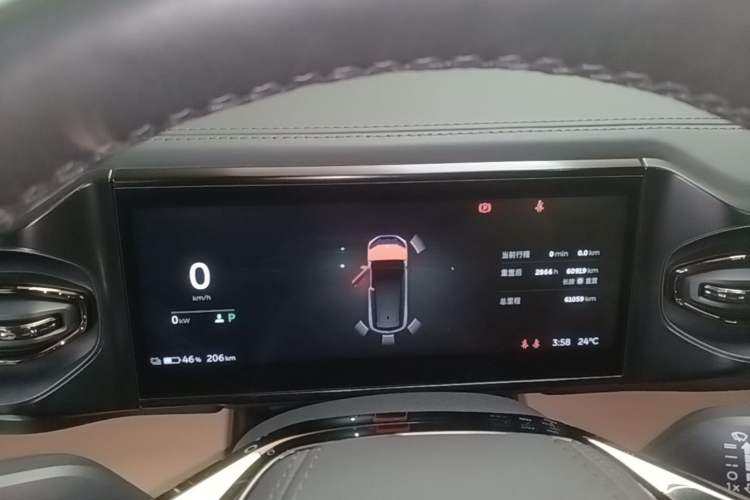 Used Nio ES8 2020 415 km Signature Edition 6-Seater Version Instrument Cluster