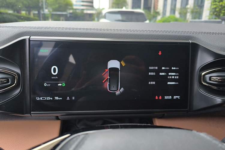 Used Nio ES8 2020 580 km Range Six-Seater Version Instrument Cluster