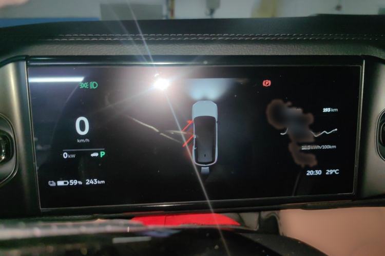 Used Nio ES8 2020 415 km Range 7-Seater Version Instrument Cluster