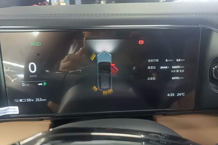 Used Nio ES8 2020 580 km Range Signature Edition Six-Seater Version Instrument Cluster