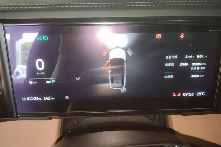 Used Nio ES8 2020 415 km Signature Edition 6-Seater Version Instrument Cluster