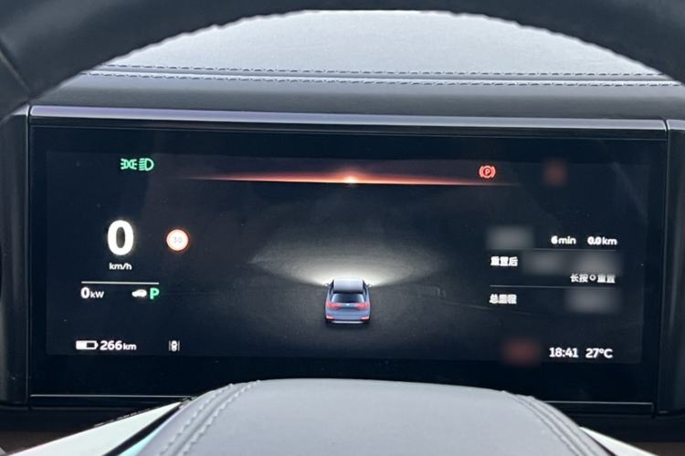 Used Nio ES8 2020 580 km Range Signature Edition Six-Seater Version Instrument Cluster
