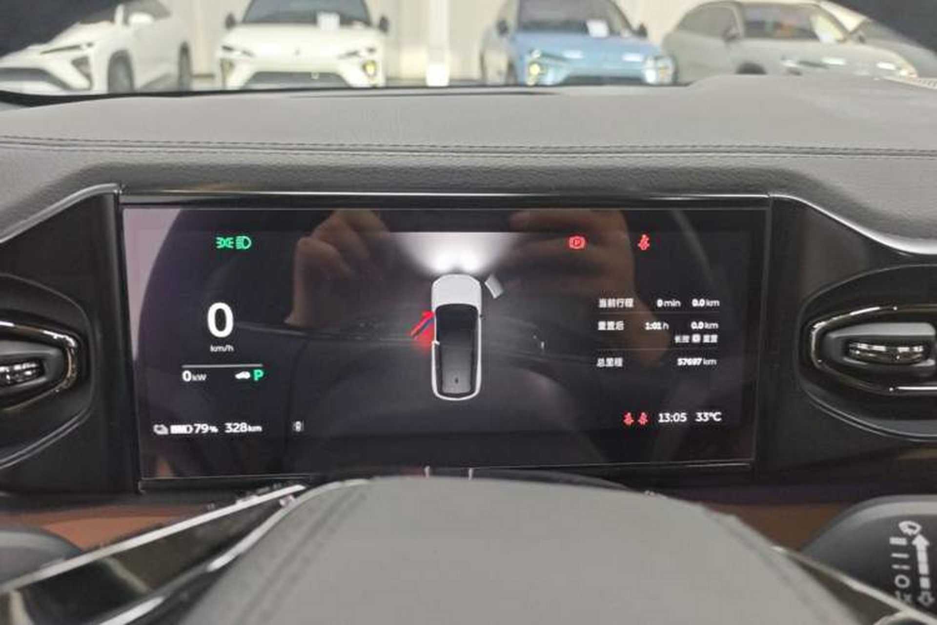 Used Nio ES8 2020 415 km Range 6-Seater Version Instrument Cluster