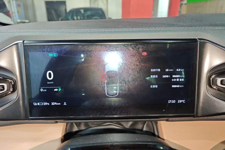 Used Nio ES8 2020 580 km Range Six-Seater Version Instrument Cluster