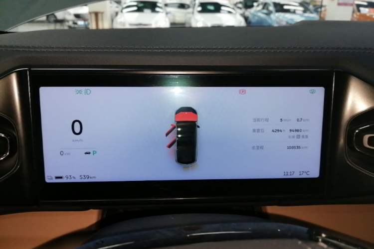 Used Nio ES8 2020 580 km Range Six-Seater Version Instrument Cluster