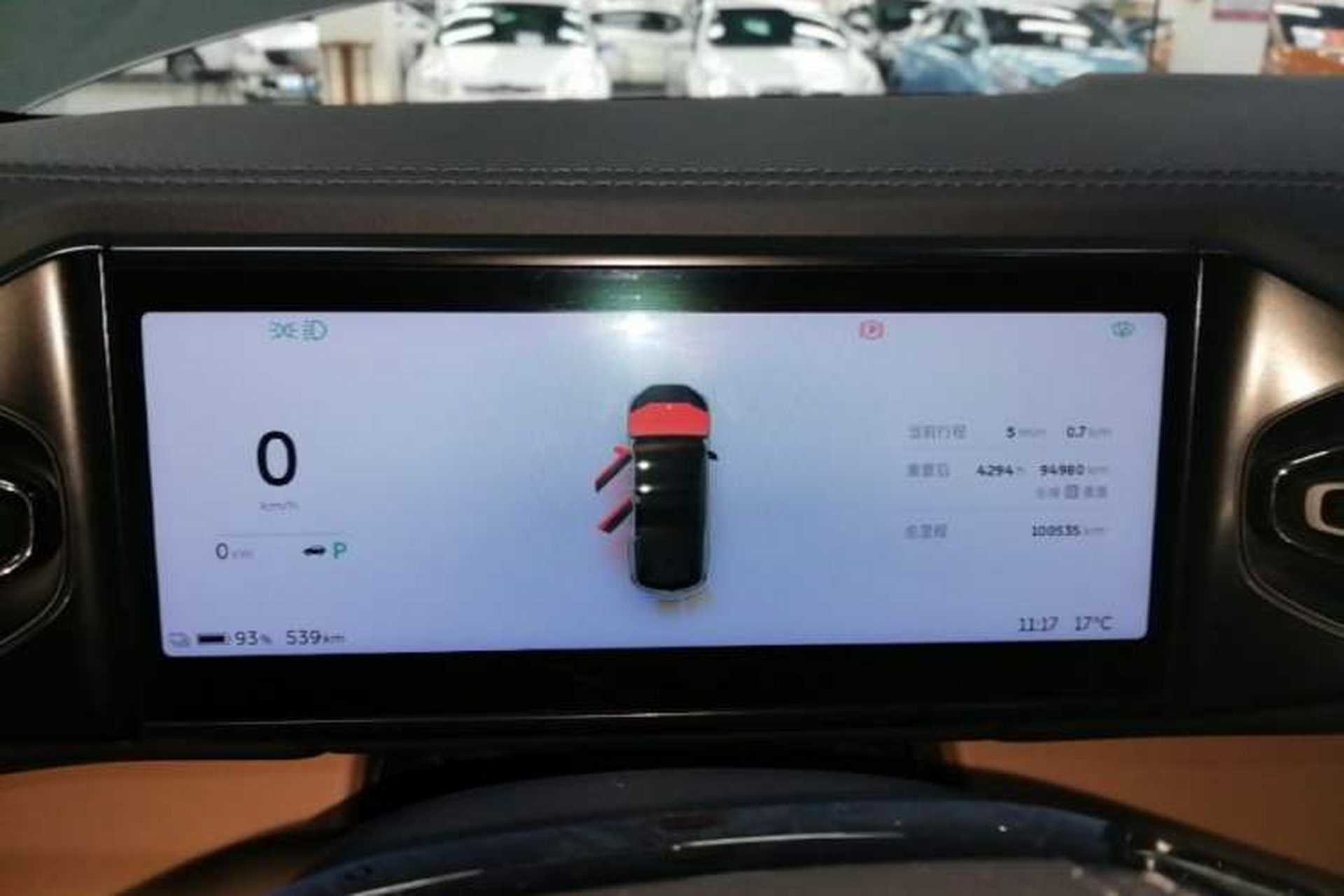 Used Nio ES8 2020 580 km Range Six-Seater Version Instrument Cluster