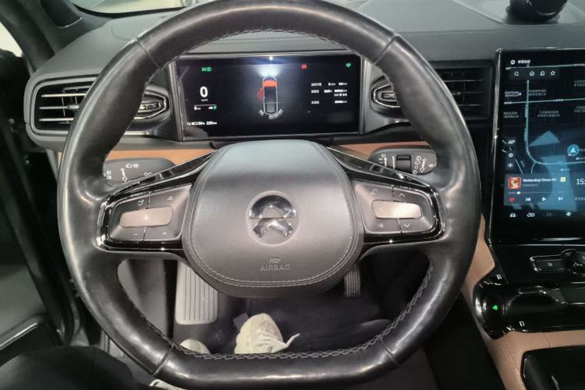 Used Nio ES8 2020 580 km Range Six-Seater Version Steering Wheel
