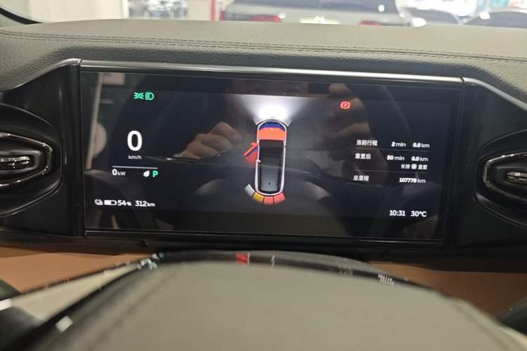 Used Nio ES8 2020 580 km Range Six-Seater Version Instrument Cluster