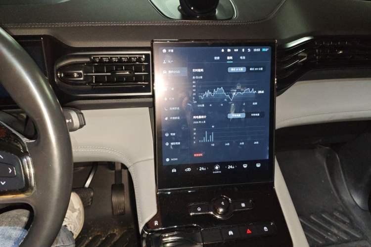 Used Nio ES8 2020 580 km Range Six-Seater Version Audio And AC Panel
