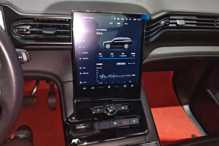 Used Nio ES8 2020 415 km Range 6-Seater Version Audio And AC Panel