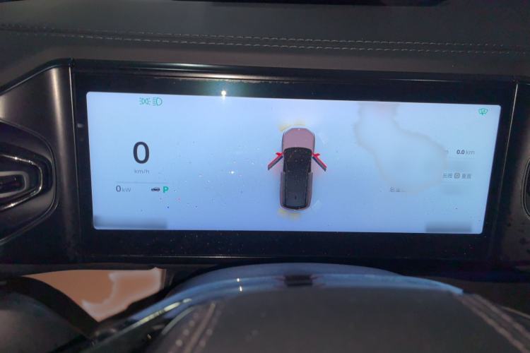 Used Nio ES8 2020 580 km Range Signature Edition Six-Seater Version Instrument Cluster