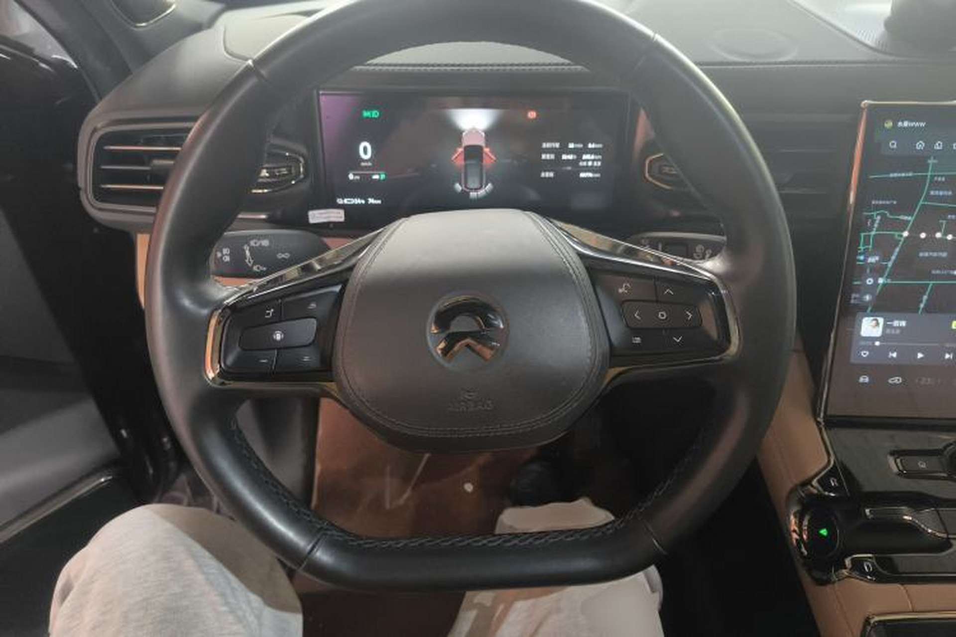 Used Nio ES8 2020 580 km Range Six-Seater Version Steering Wheel
