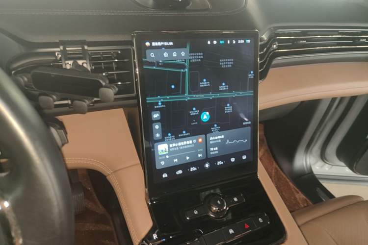 Used Nio ES8 2020 415 km Range 6-Seater Version Audio And AC Panel