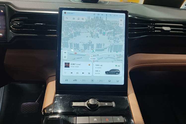 Used Nio ES8 2020 580 km Range Six-Seater Version Audio And AC Panel