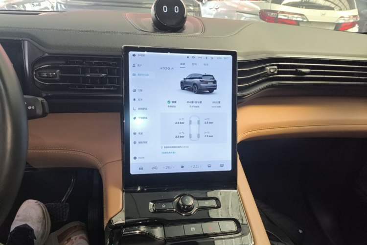 Used Nio ES8 2020 580 km Range Six-Seater Version Audio And AC Panel