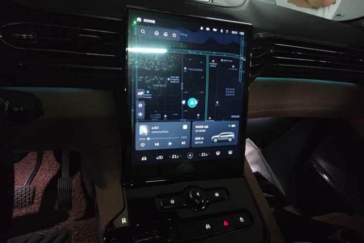 Used Nio ES8 2020 415 km Range 6-Seater Version Audio And AC Panel