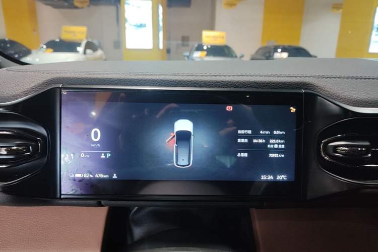 Used Nio ES8 2020 580 km Range Six-Seater Version Instrument Cluster