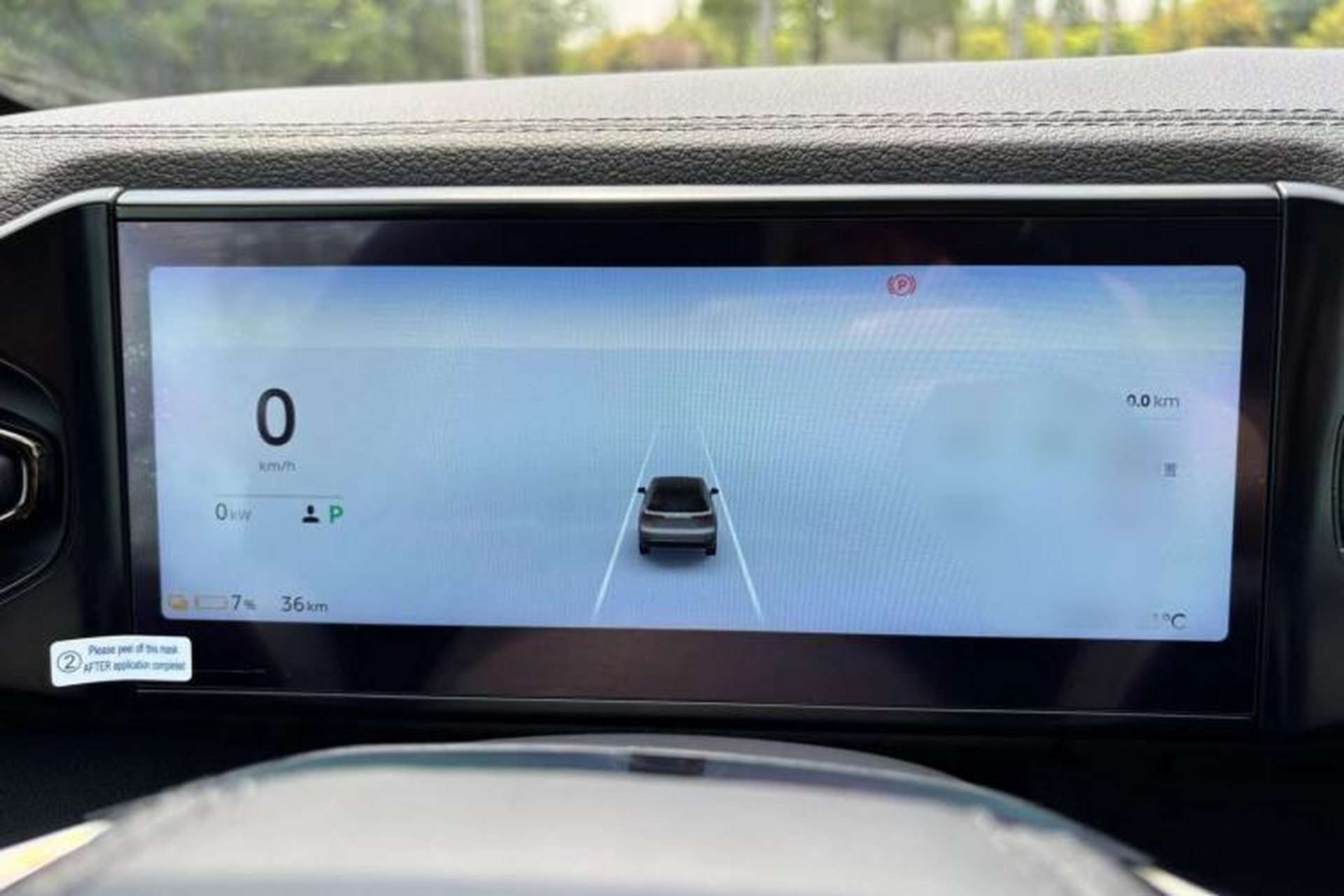 Used Nio ES8 2020 415 km Range 7-Seater Version Instrument Cluster