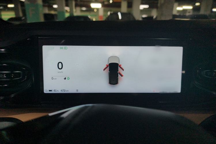 Used Nio ES8 2020 580 km Range Signature Edition Six-Seater Version Instrument Cluster