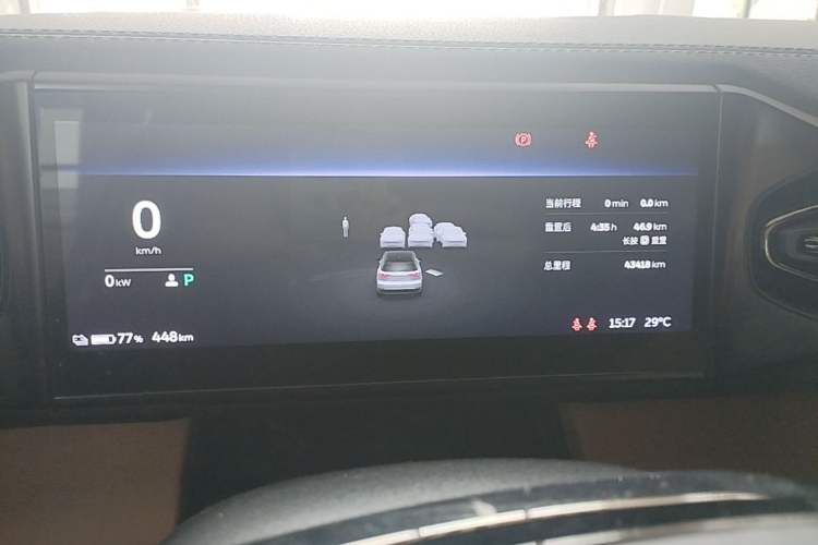 Used Nio ES8 2020 580 km Range Six-Seater Version Instrument Cluster