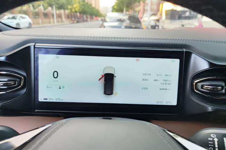 Used Nio ES8 2020 580 km Range Signature Edition Six-Seater Version Instrument Cluster