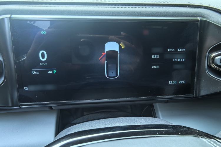 Used Nio ES8 2020 450KM Signature Edition Six-Seater Version Instrument Cluster