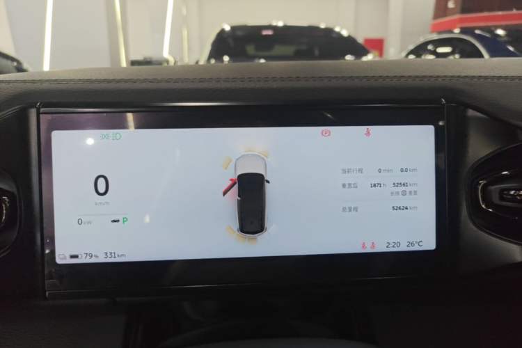 Used Nio ES8 2020 415 km Range 6-Seater Version Instrument Cluster
