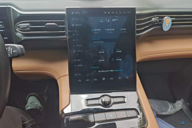 Used Nio ES8 2020 415 km Signature Edition 6-Seater Version Audio And AC Panel