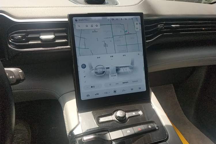 Used Nio ES8 2020 415 km Range 6-Seater Version Audio And AC Panel