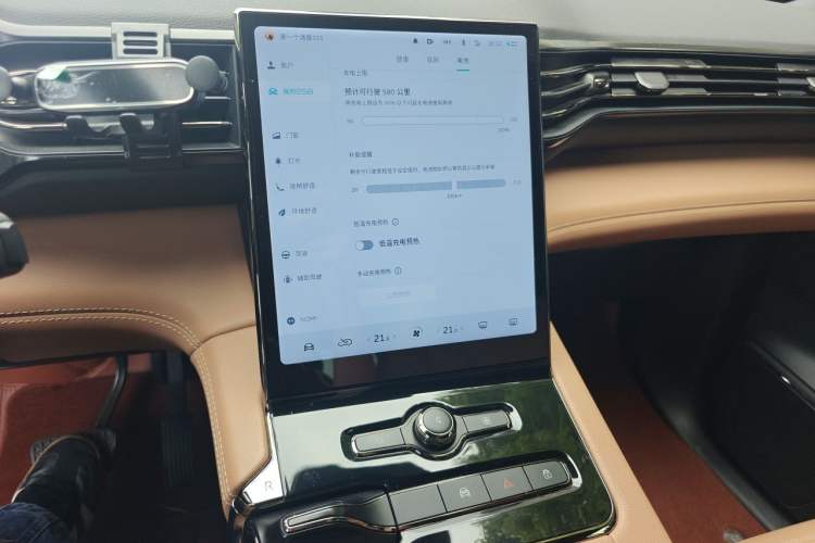 Used Nio ES8 2020 580 km Range 7-Seater Version Audio And AC Panel