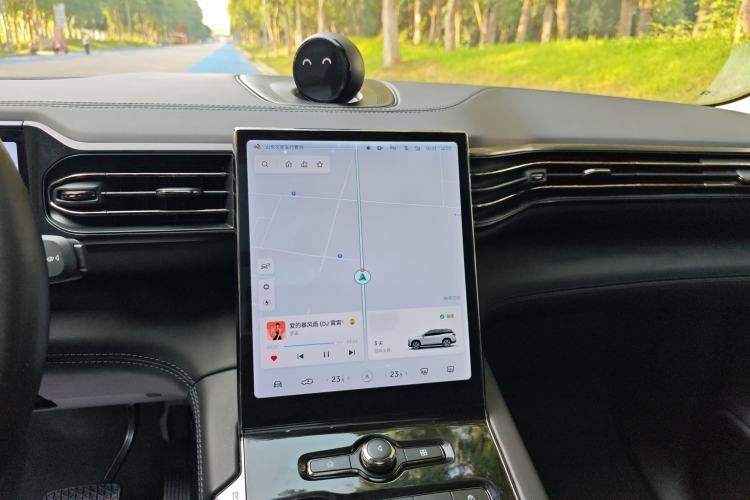 Used Nio ES8 2020 450KM Signature Edition Six-Seater Version Audio And AC Panel