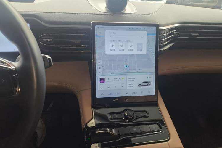 Used Nio ES8 2020 580 km Range Signature Edition Six-Seater Version Audio And AC Panel