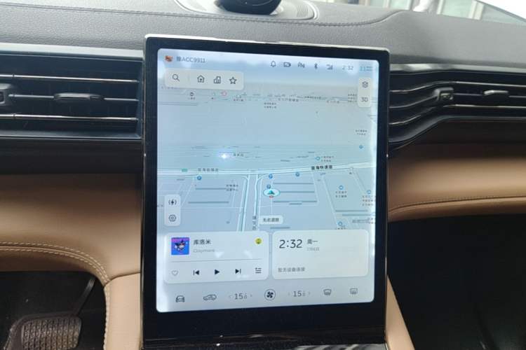 Used Nio ES8 2020 415 km Range 7-Seater Version Audio And AC Panel